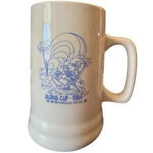 DAGA Hawaii 1984 Aloha Cup Ceramic Stein